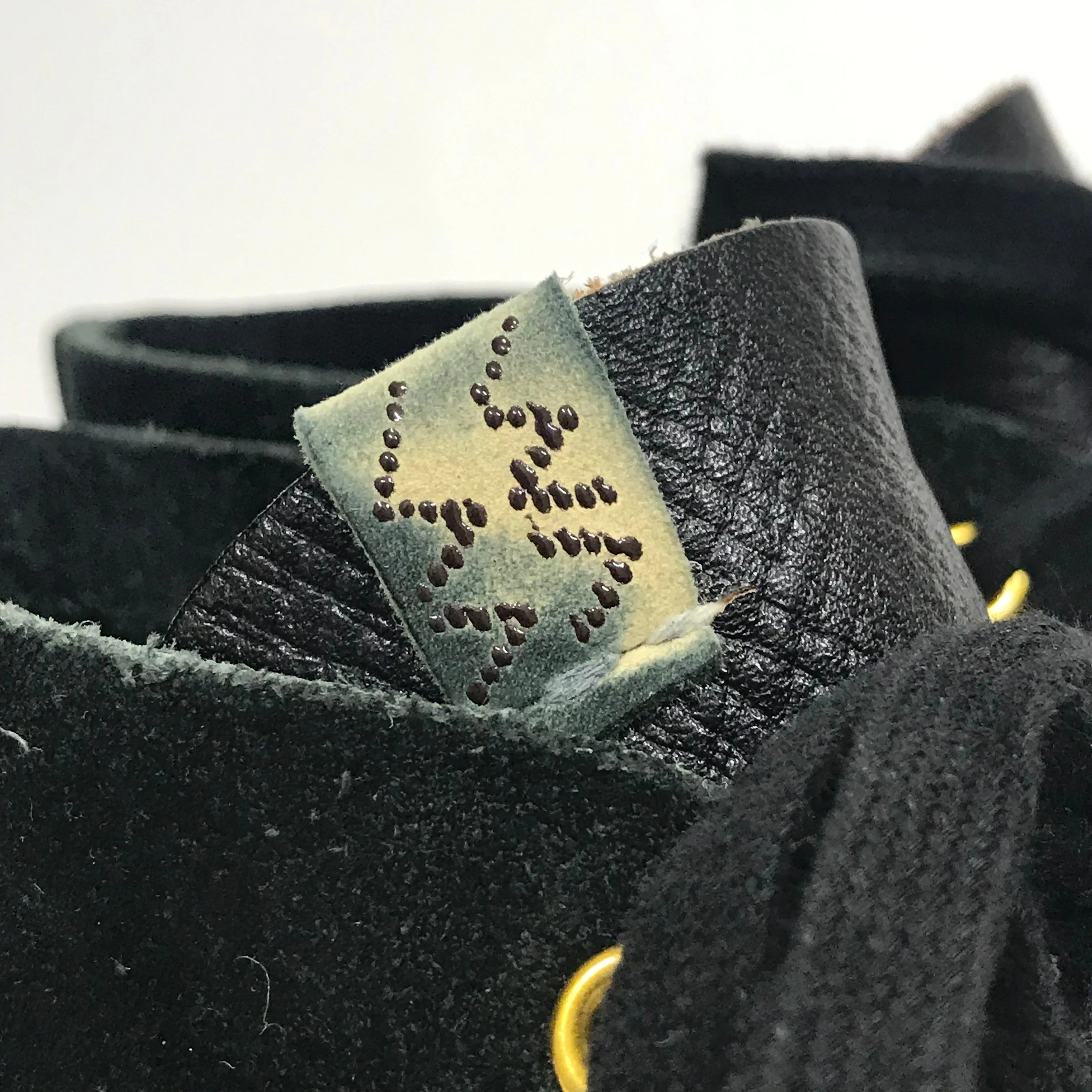 [10] Visvim 19SS Canoe Moc Folk Black