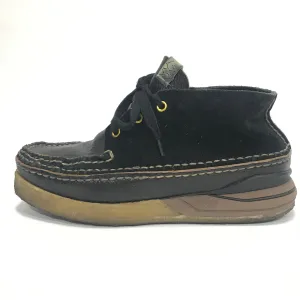 [10] Visvim 19SS Canoe Moc Folk Black