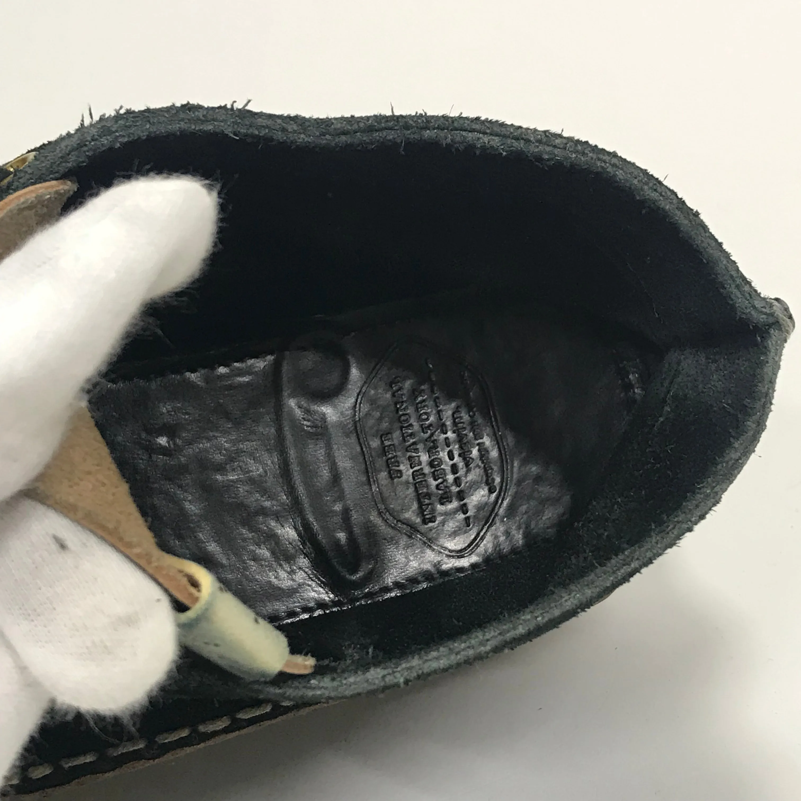 [10] Visvim 19SS Canoe Moc Folk Black