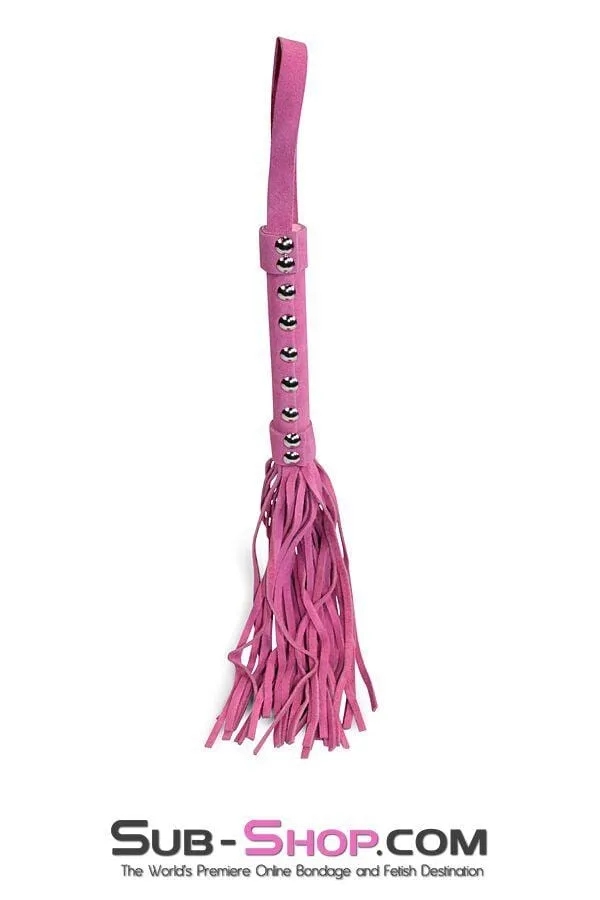 1787DL      Pinky 15” Suede Flogger - LAST CHANCE - Final Closeout!
