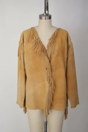 1970s Suede Fringe Jacket
