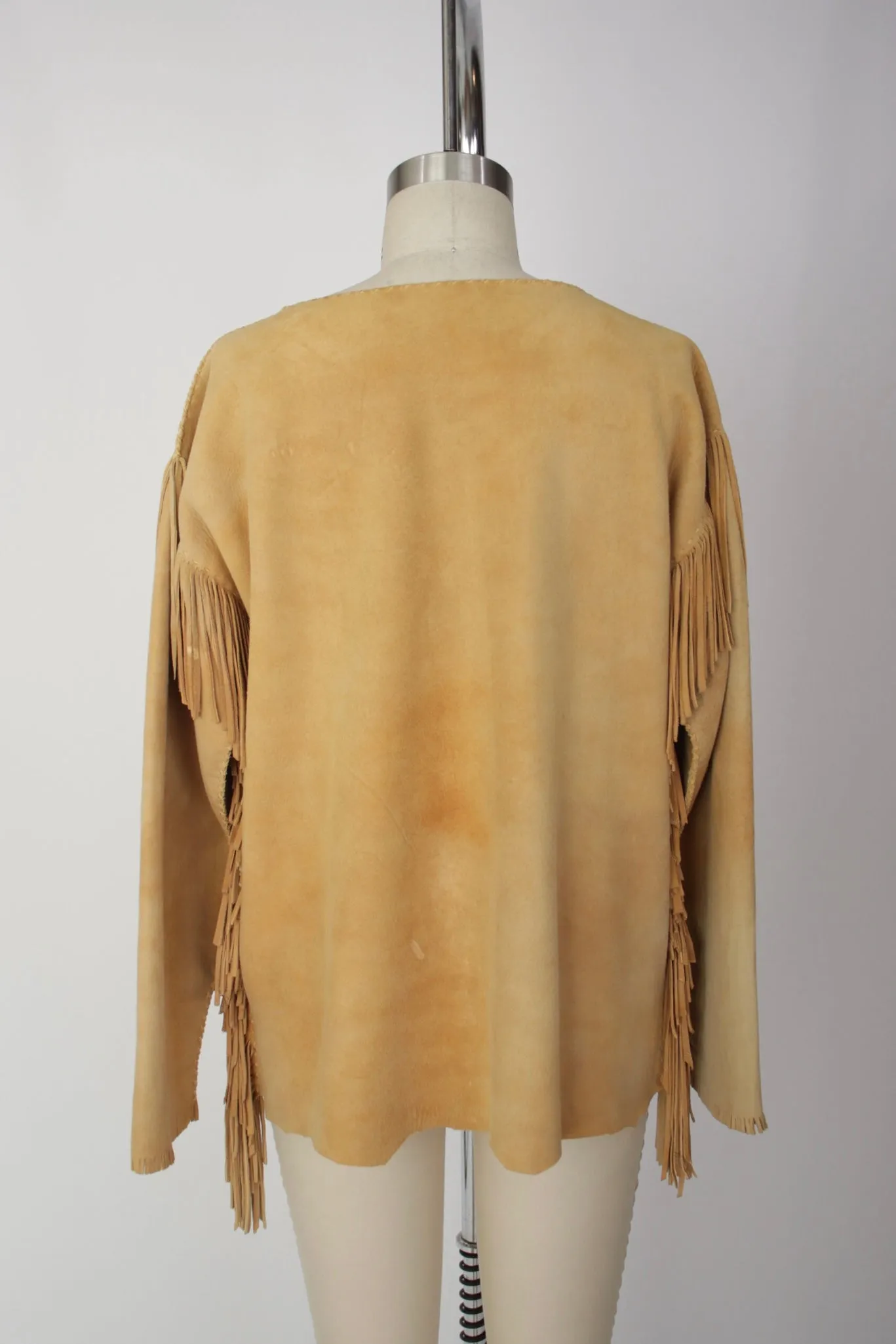 1970s Suede Fringe Jacket