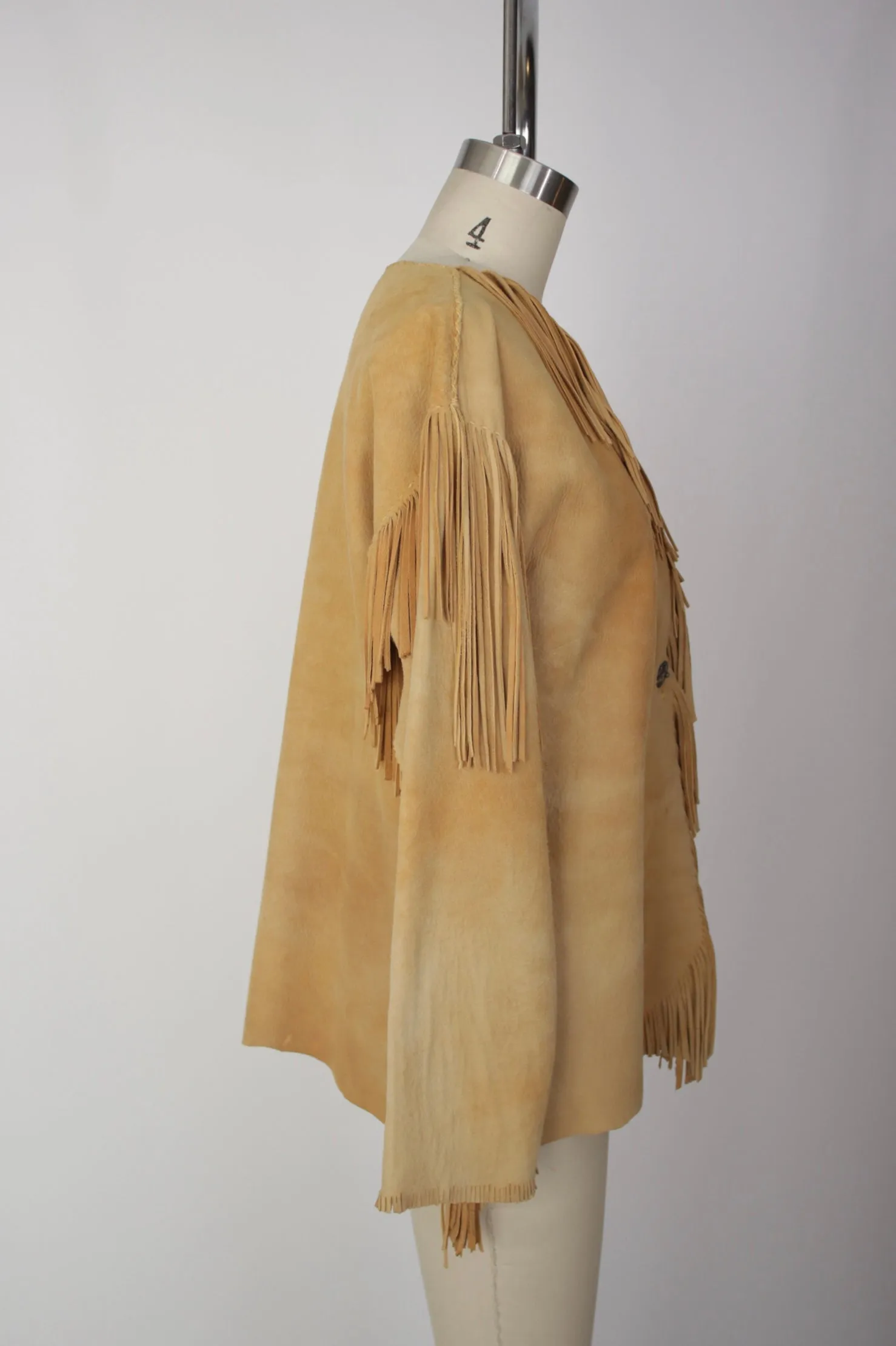 1970s Suede Fringe Jacket