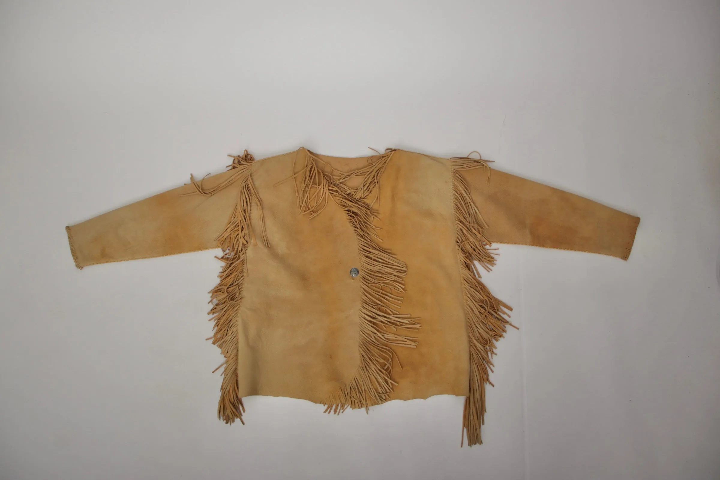 1970s Suede Fringe Jacket