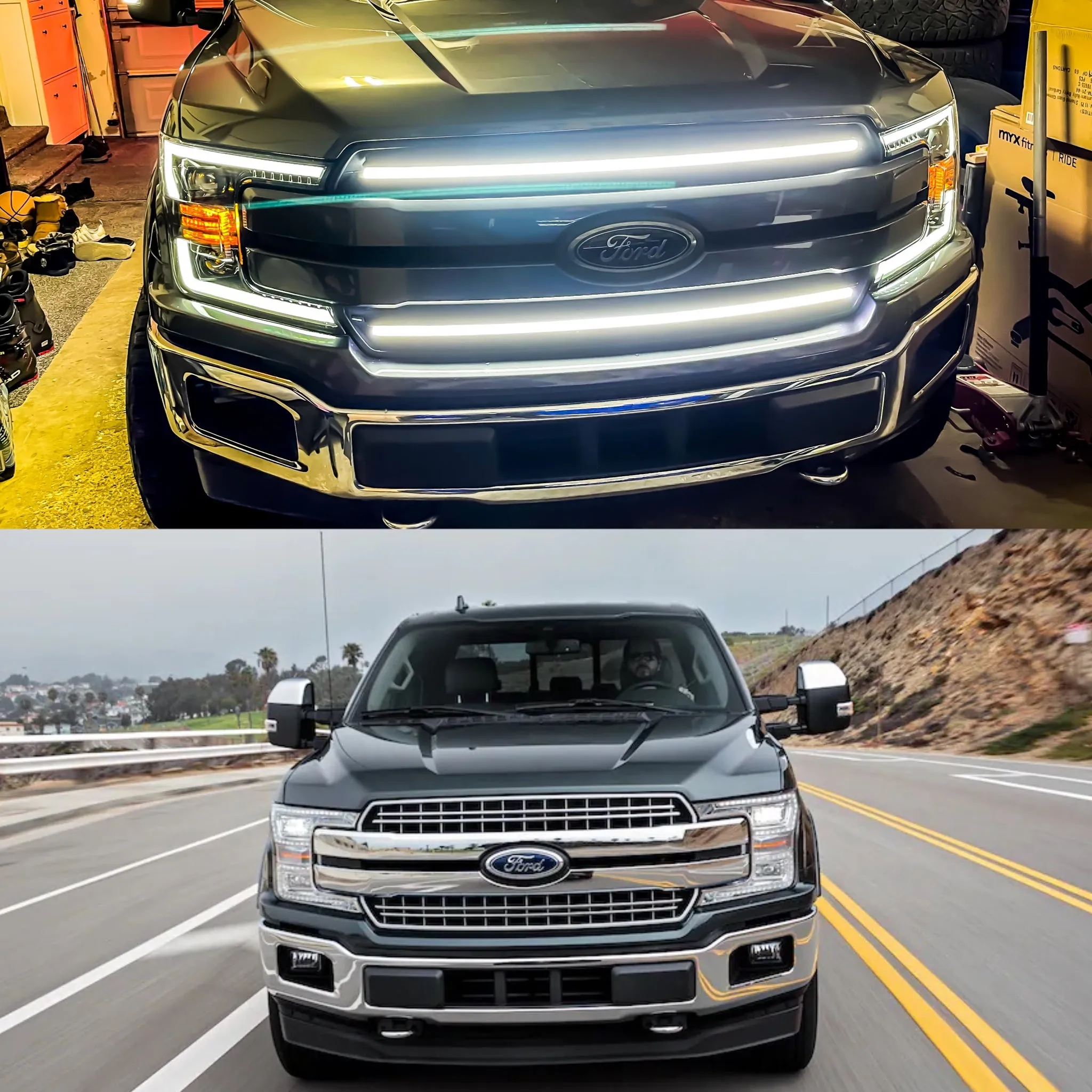 2018-2020 F150 Grill Accent LED Lights | XL, STX, XLT, KR, Lariat