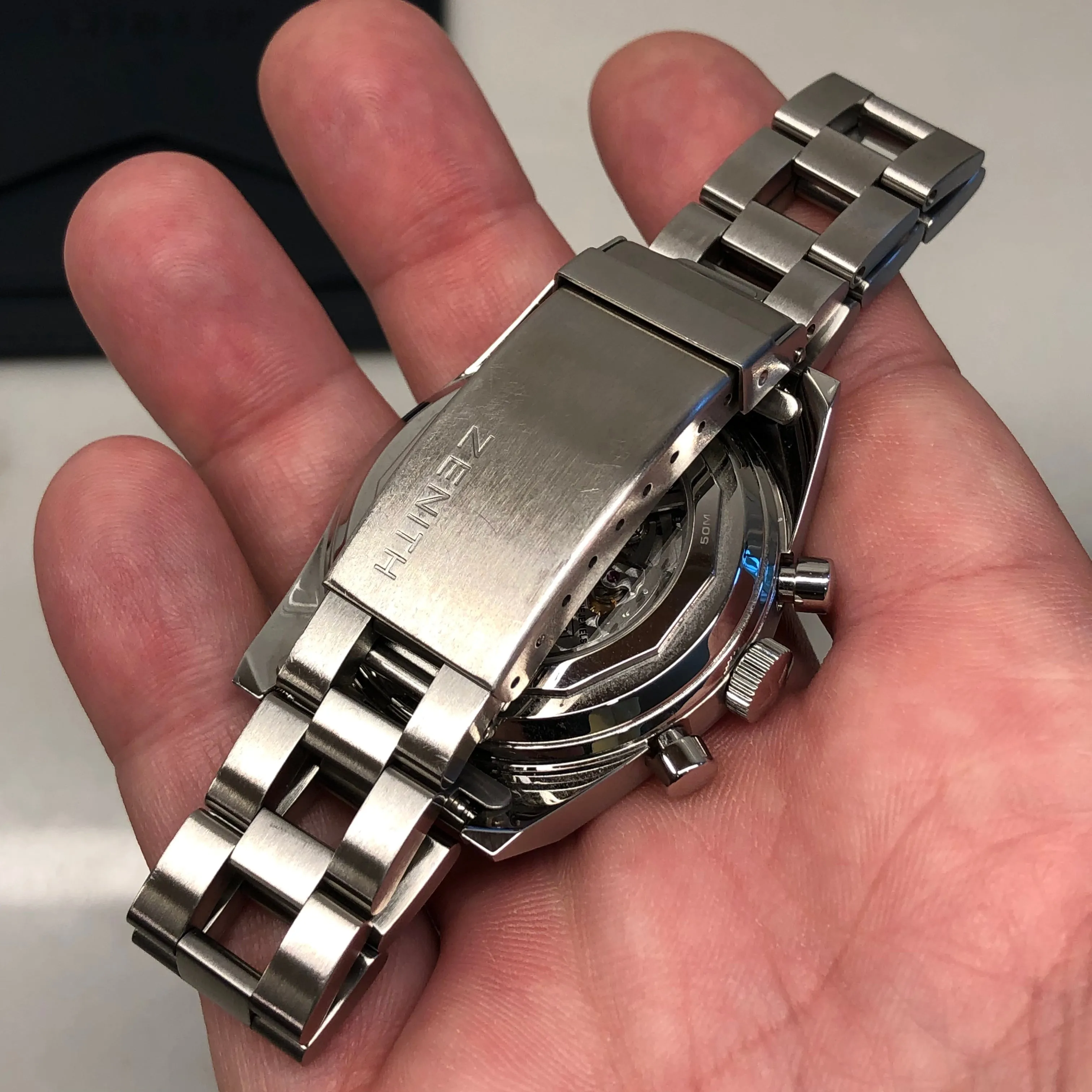 2024 Zenith El Primero Chronomaster Revival A384 03.A384.400/21/M384 Wristwatch with Box and Papers