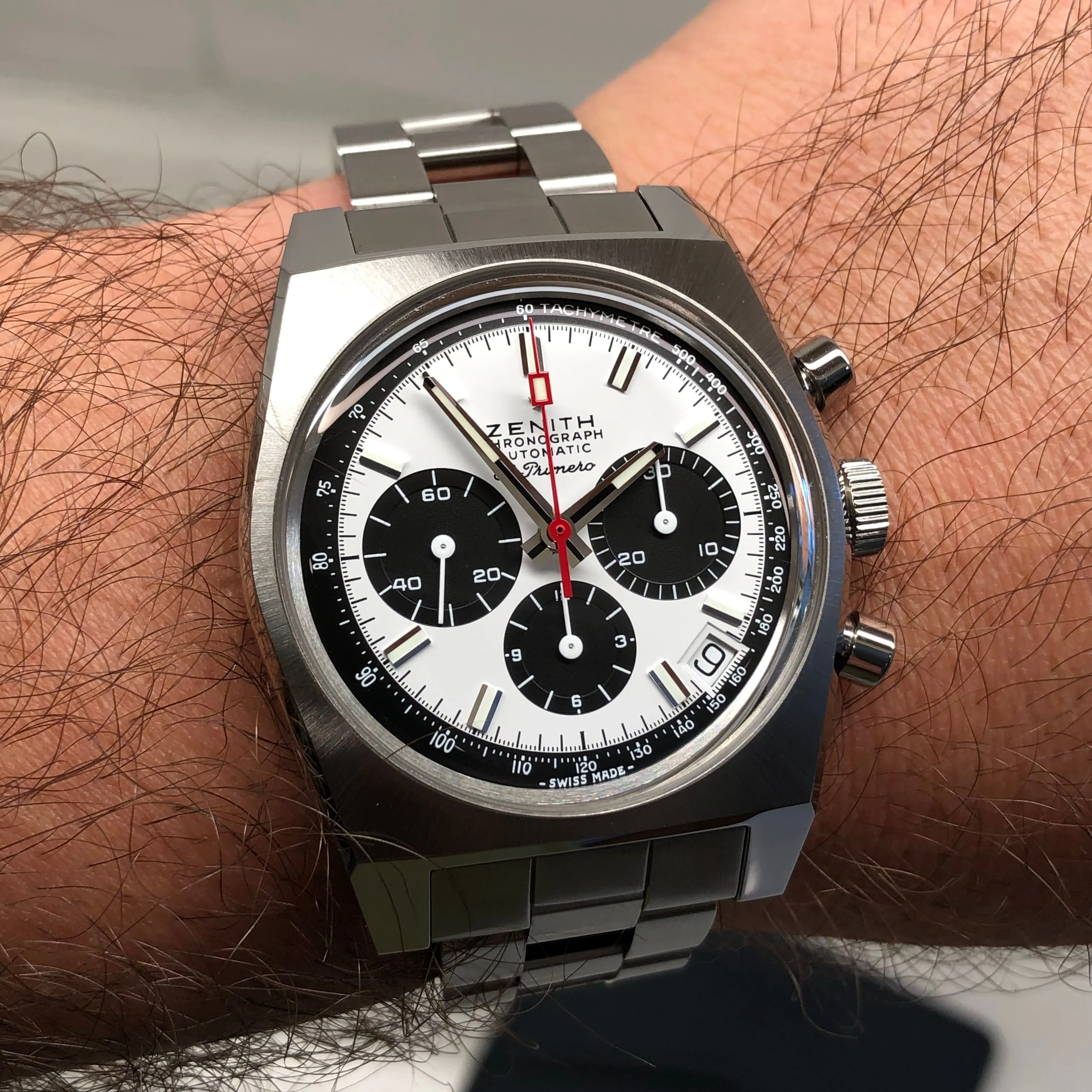 2024 Zenith El Primero Chronomaster Revival A384 03.A384.400/21/M384 Wristwatch with Box and Papers