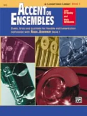 ACCENT ON ENSEMBLES BK 1 ALTO CLARINET