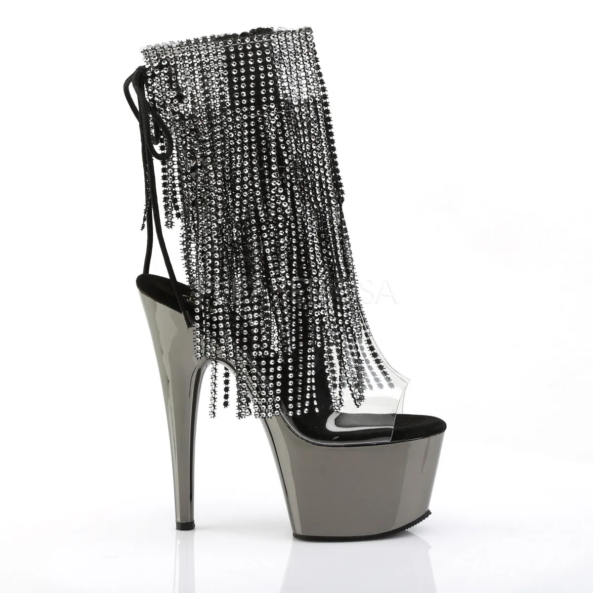 ADORE-1017RSF  Clear-Black/Dark Pewter Chrome