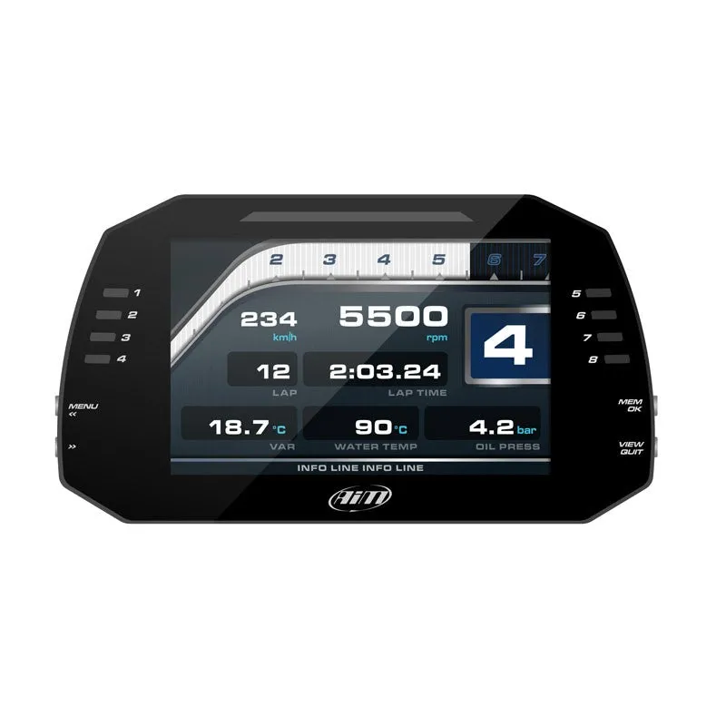 AIM MXG 1.2 Dash Data Logger (CLEARANCE - OPEN BOX)