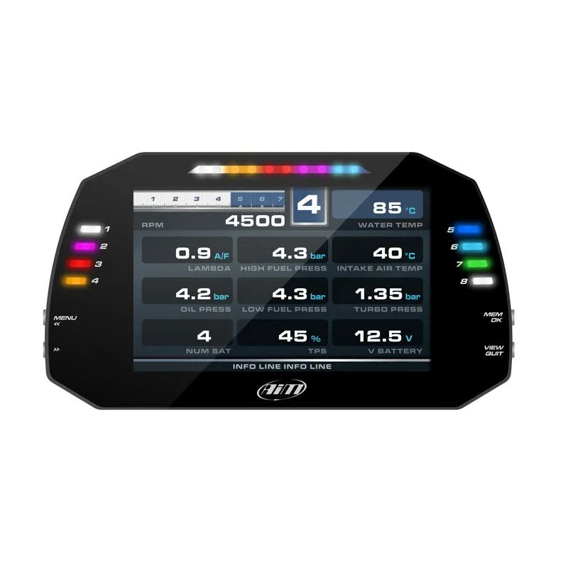 AIM MXG 1.2 Dash Data Logger (CLEARANCE - OPEN BOX)