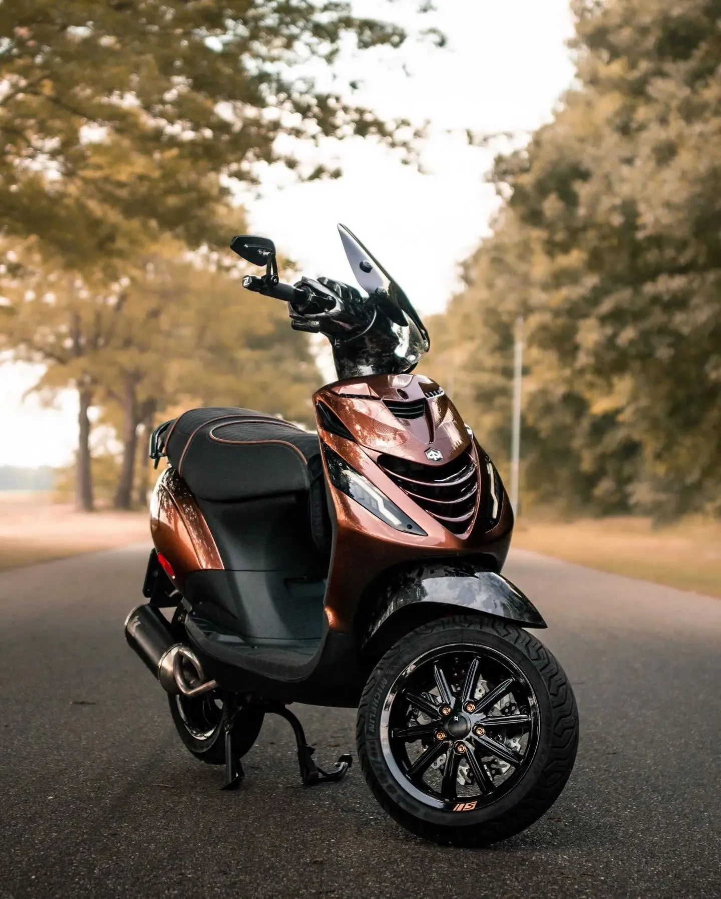 Alpha Styling Indicator Kit Smoke Matrix | Piaggio Zip Models