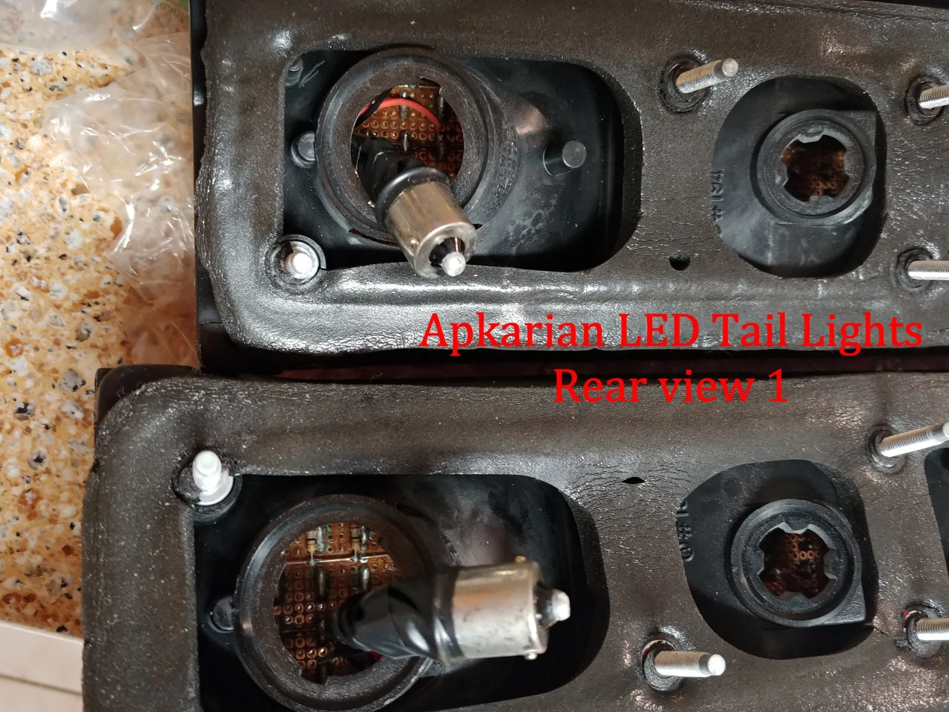 Apkarian 3 Bar LED Taillights - Used