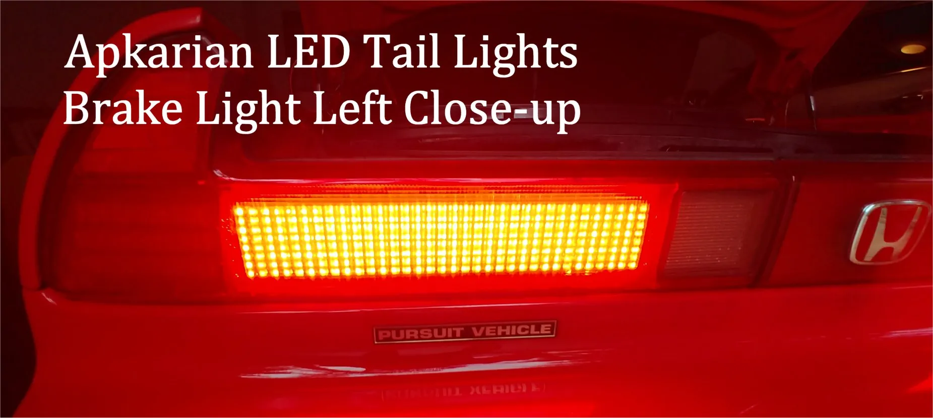 Apkarian 3 Bar LED Taillights - Used
