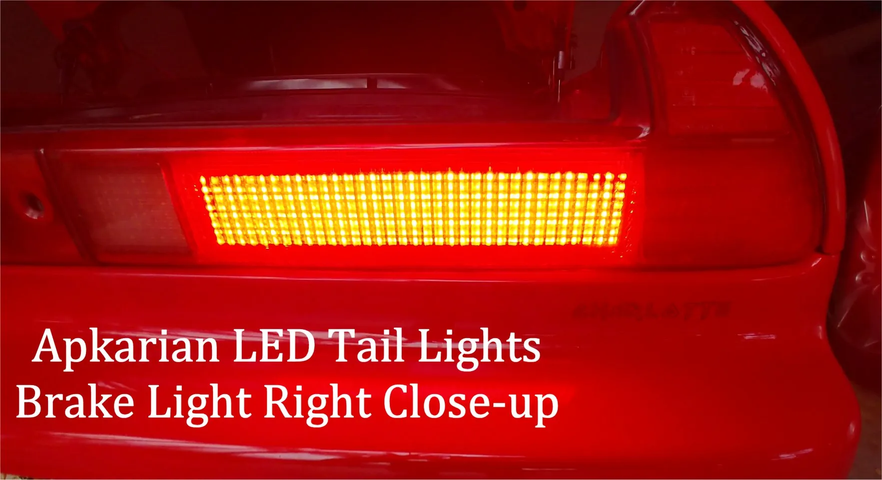 Apkarian 3 Bar LED Taillights - Used