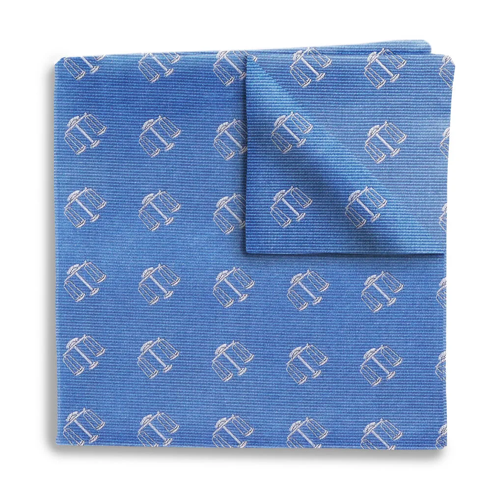 Atticus Blue - Pocket Squares