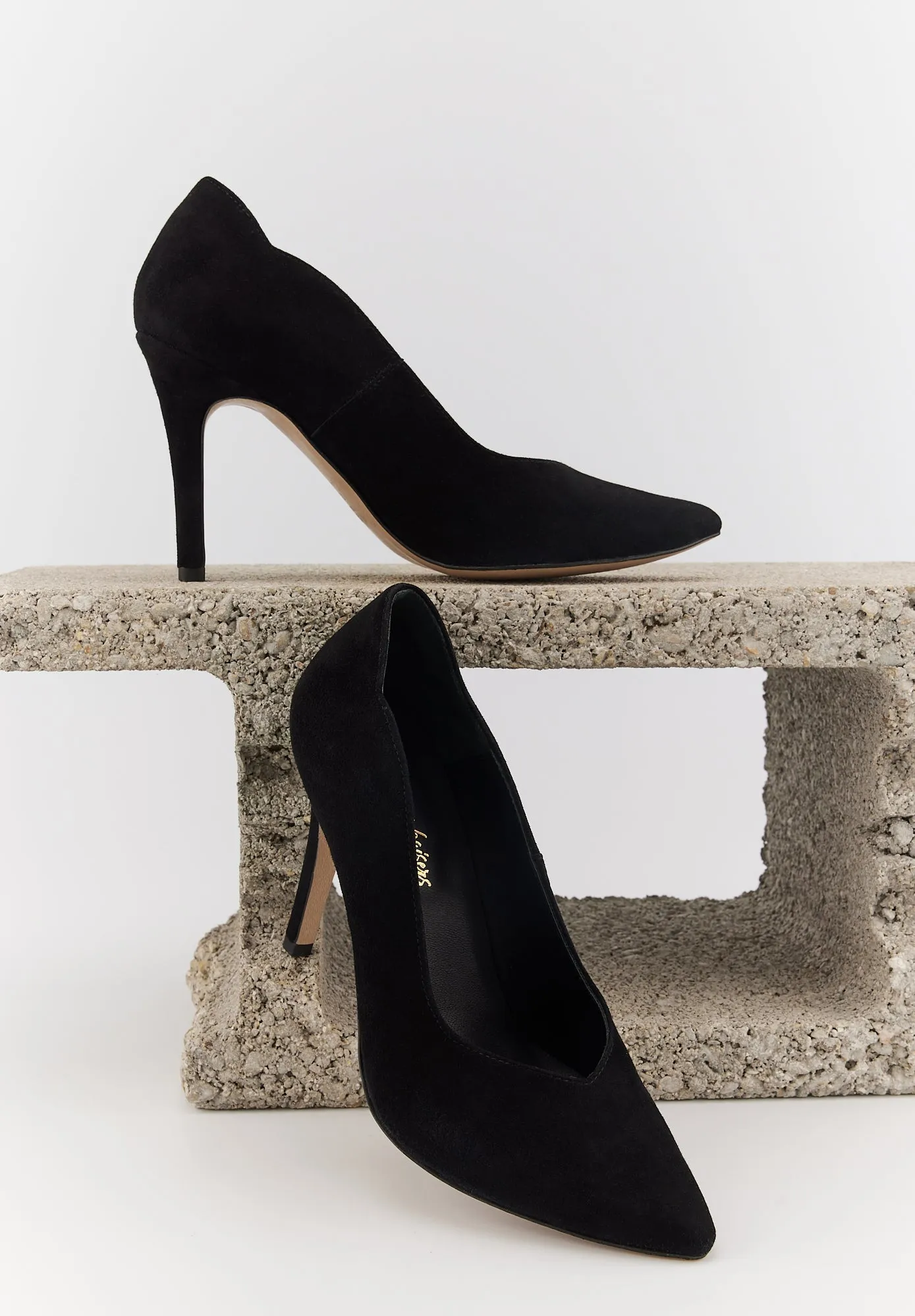 Aurore-Cuir Suede Noir