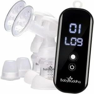 BabyBuddha Double and Single Maximum Strength Battery Powered Electric Breast Pump - UK Stock - 320 mmHg