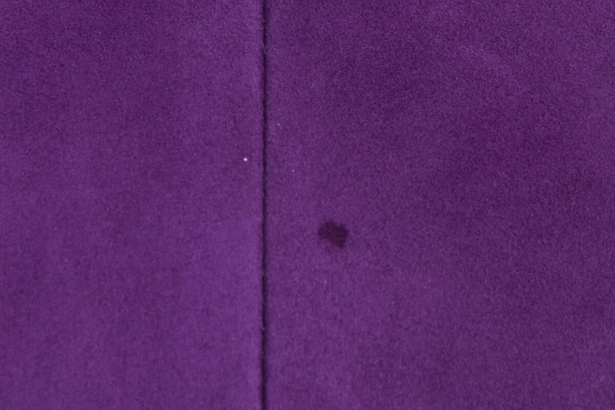 Balenciaga Purple Suede Dress SZ 38