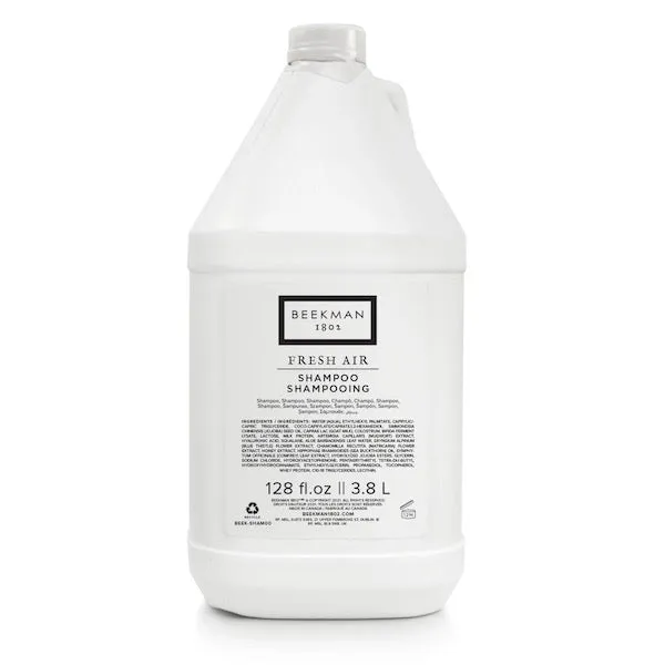 Beekman 1802 Fresh Air Shampoo, Gallons