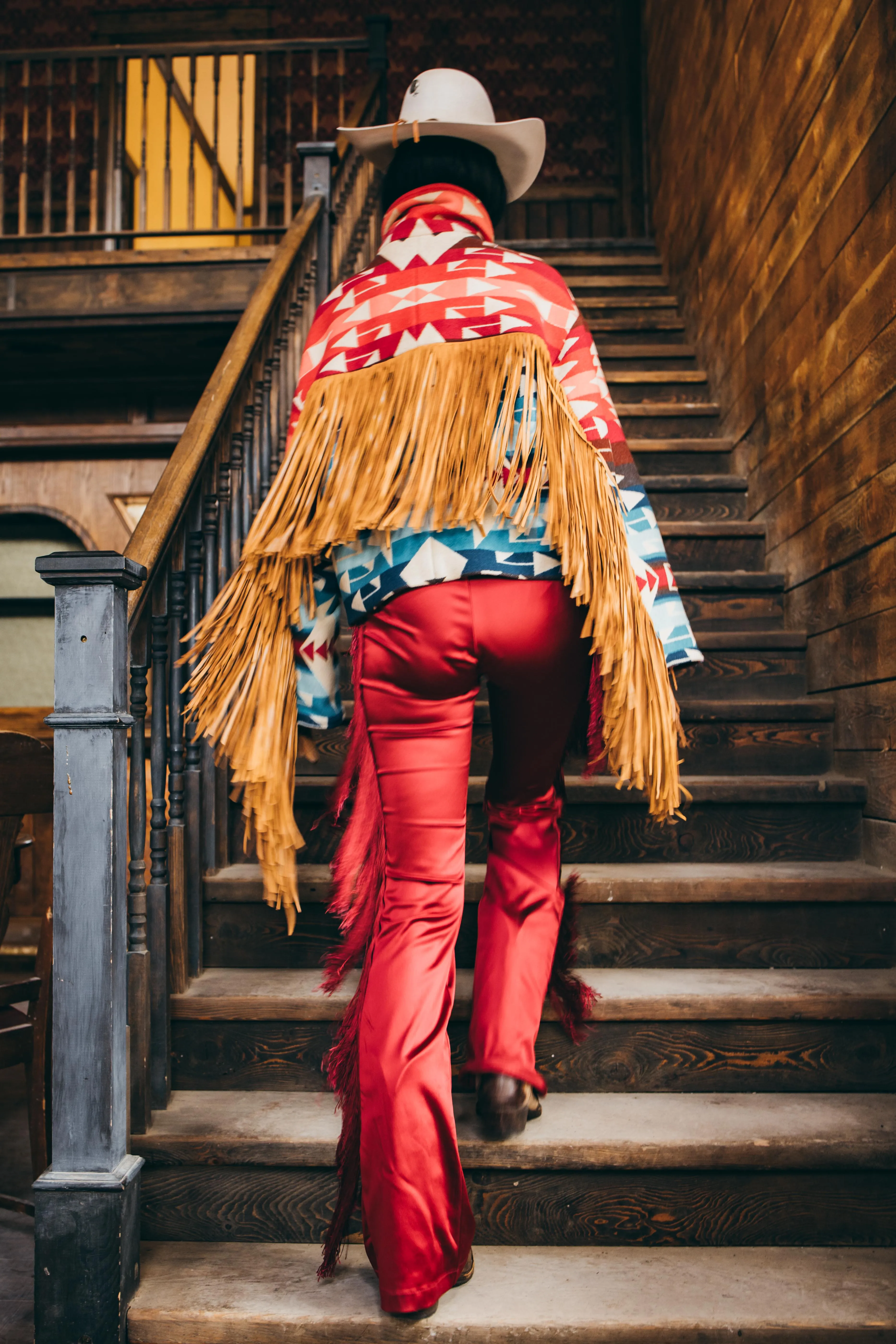 Big Thunder Fringe Cropped Archer