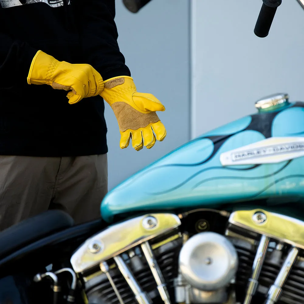 BILTWELL WORK 2.0 LEATHER GLOVE [BLACK]