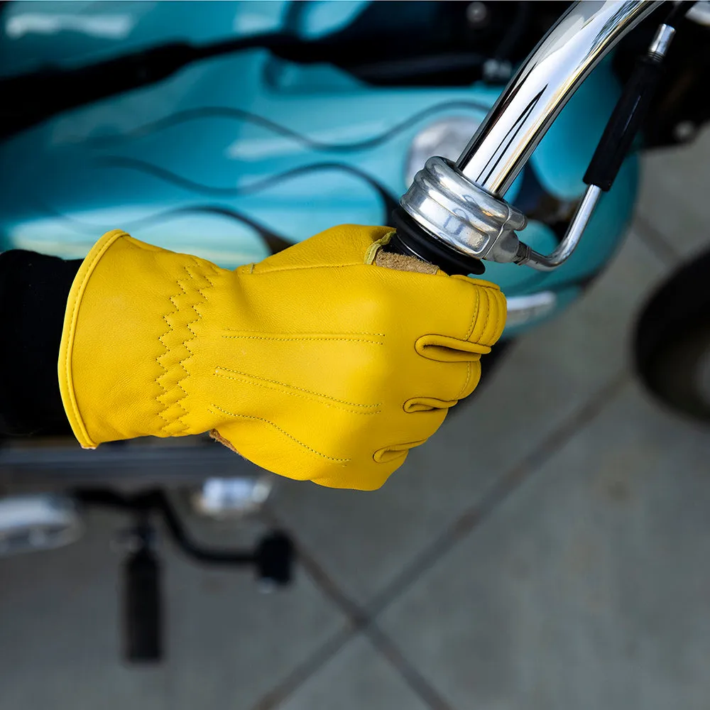 BILTWELL WORK 2.0 LEATHER GLOVE [BLACK]
