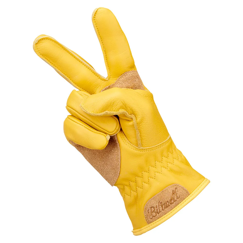 BILTWELL WORK 2.0 LEATHER GLOVE [BLACK]