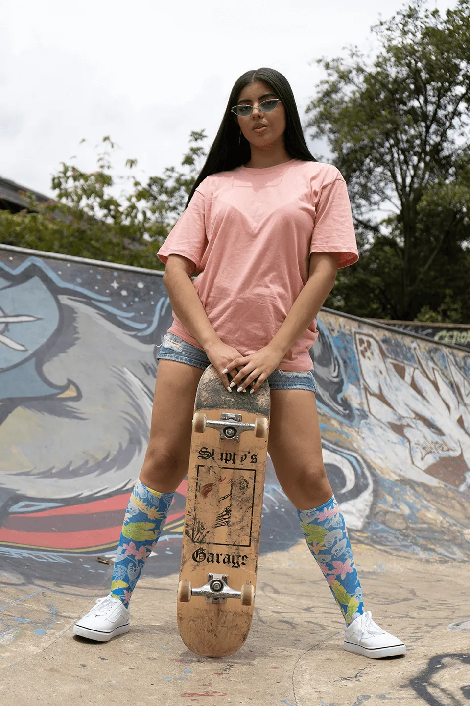 Blue Lagoon Adult Knee Highs