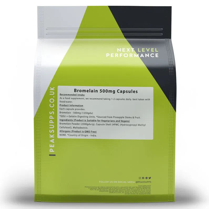 Bromelain 500mg Capsules