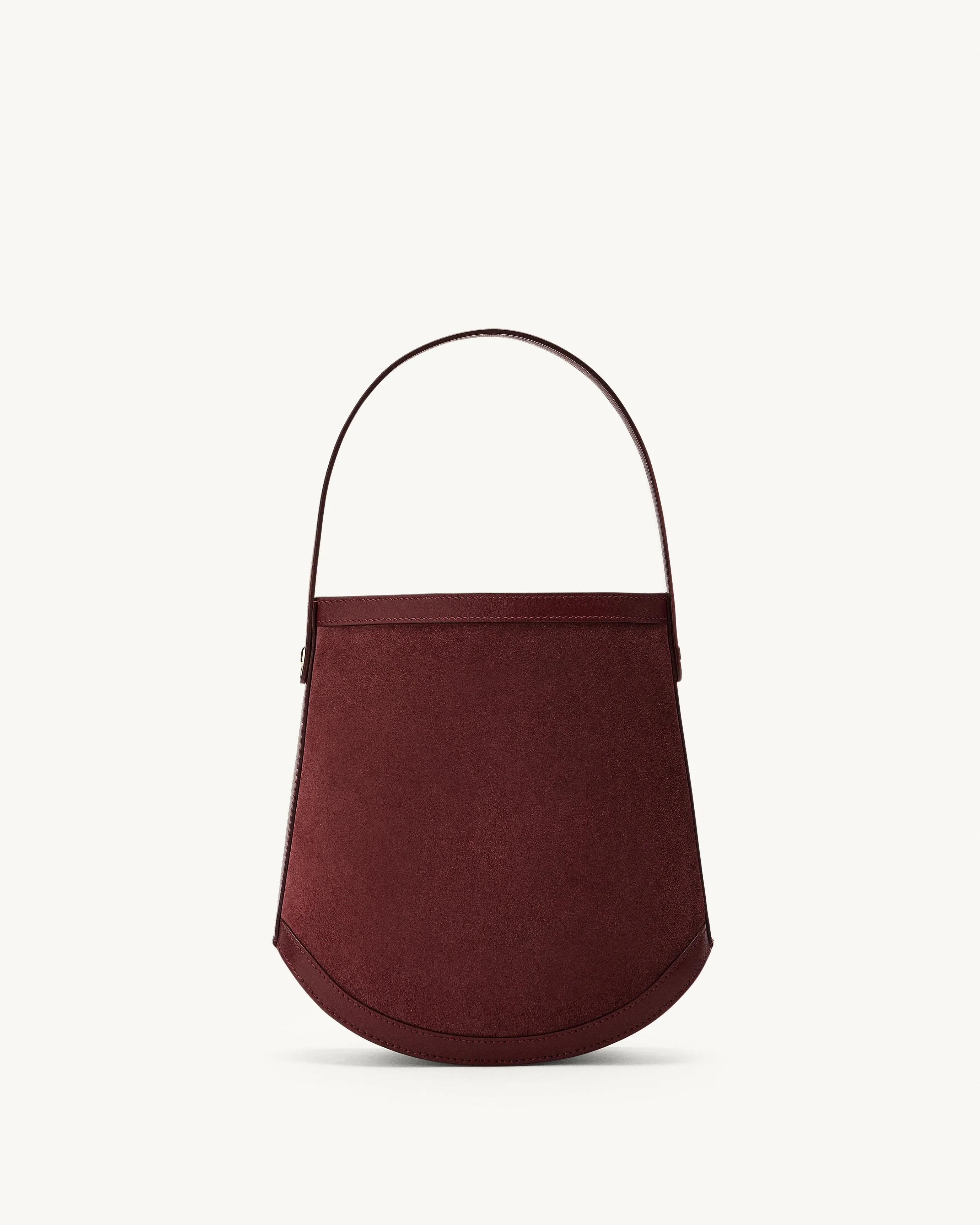 Bucket in Wine Suede