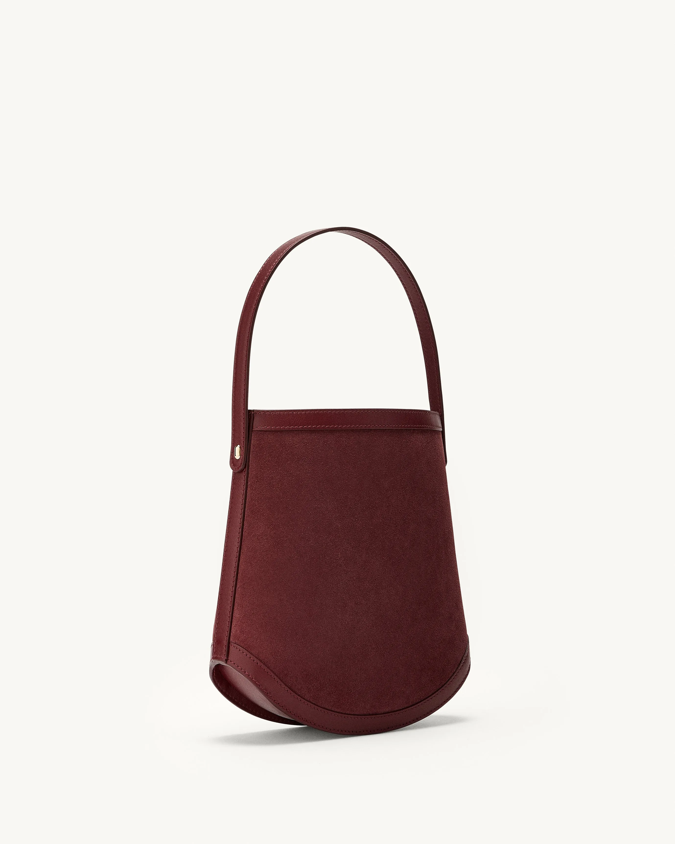 Bucket in Wine Suede