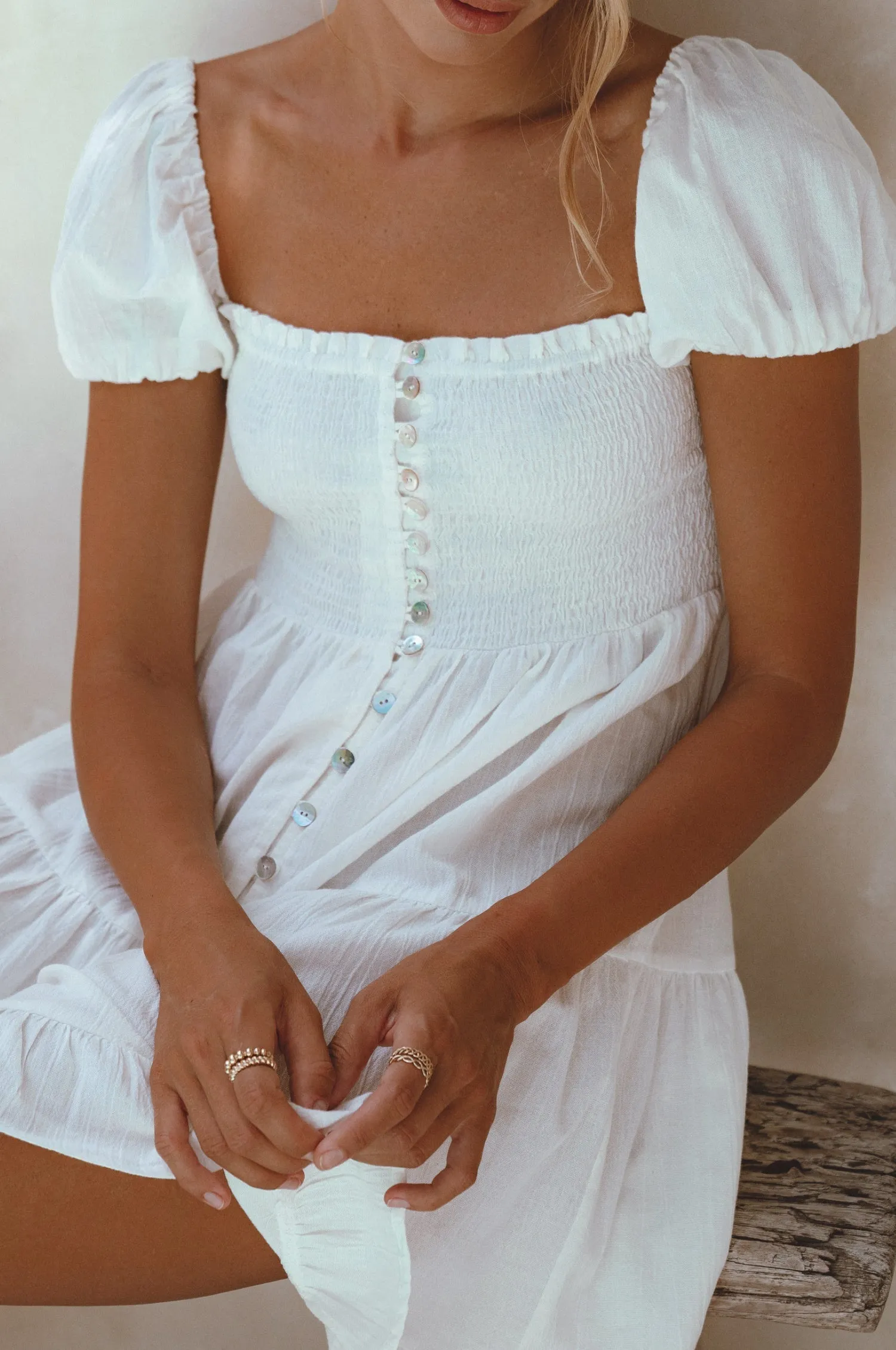 Catalina Linen Mini Dress – Effortless Charm & Timeless Comfort