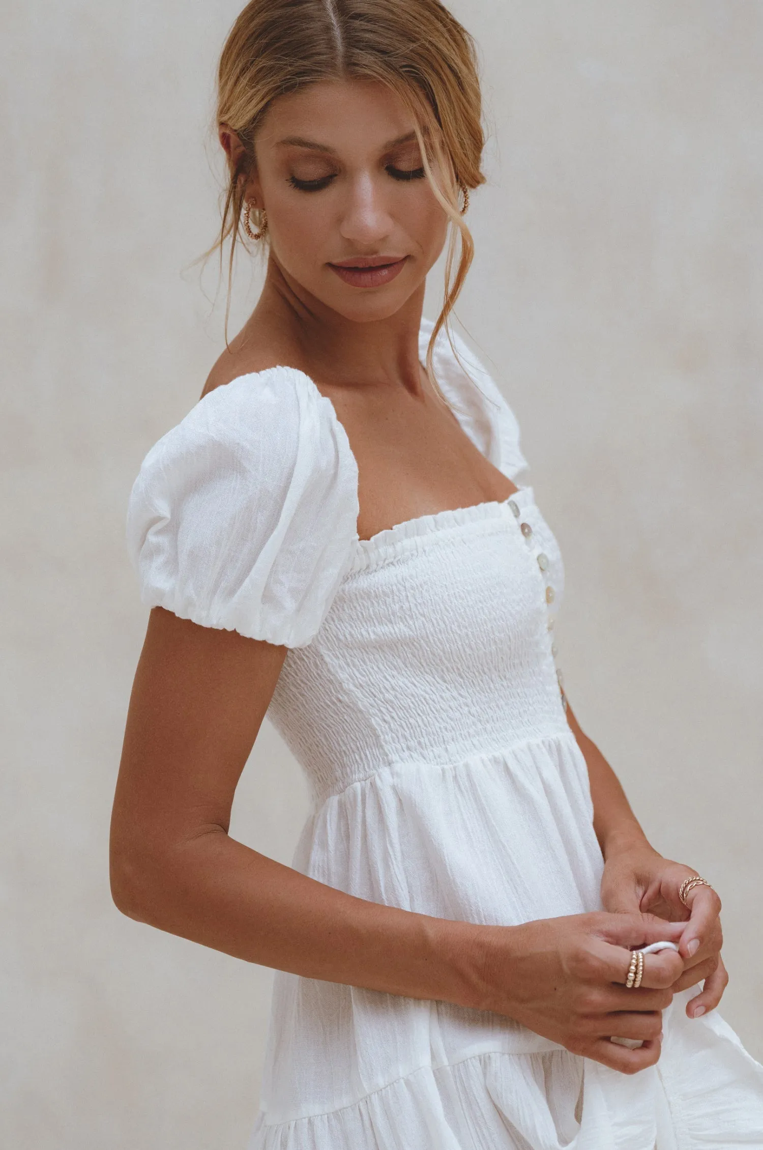 Catalina Linen Mini Dress – Effortless Charm & Timeless Comfort