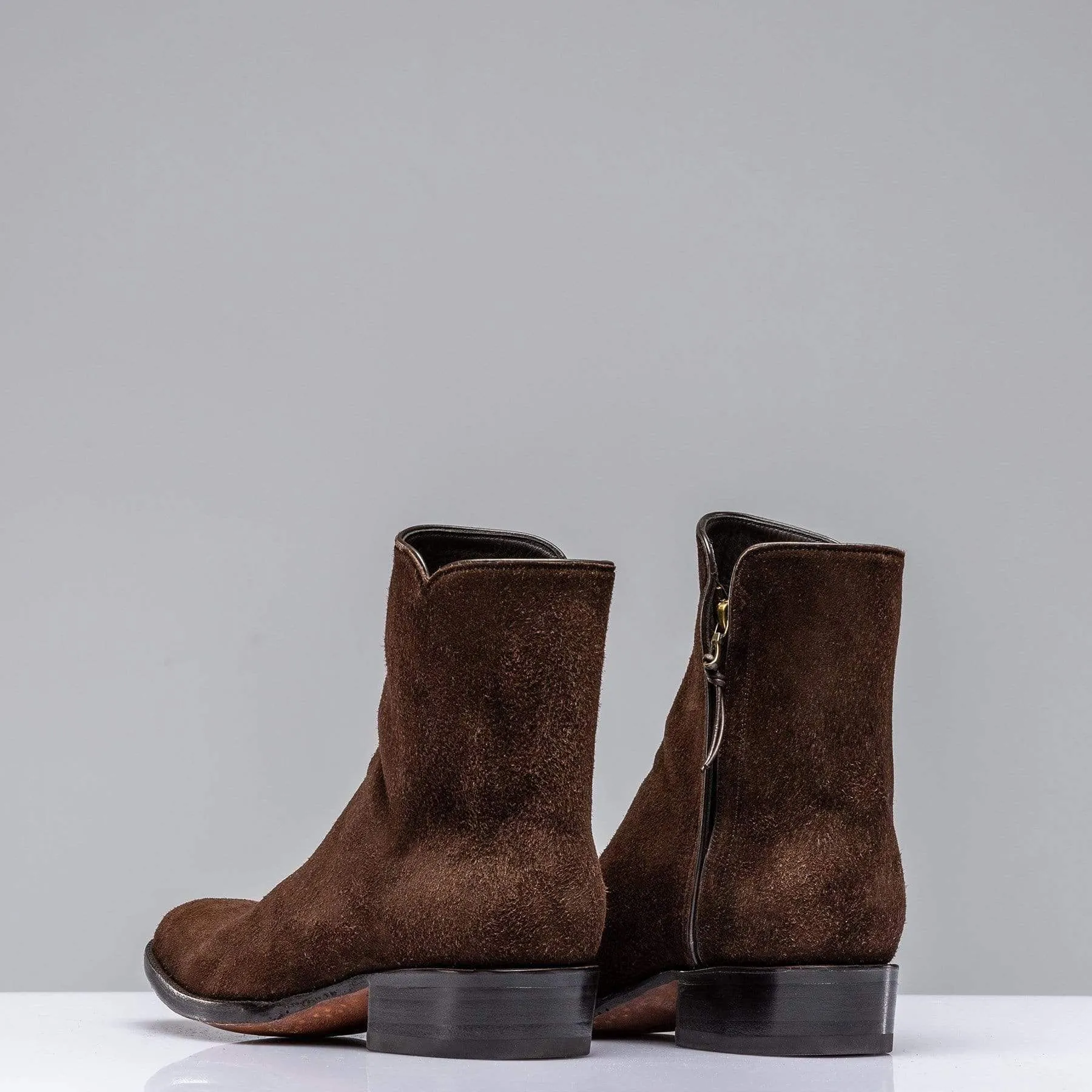 Chocolate Round Toe Zorro