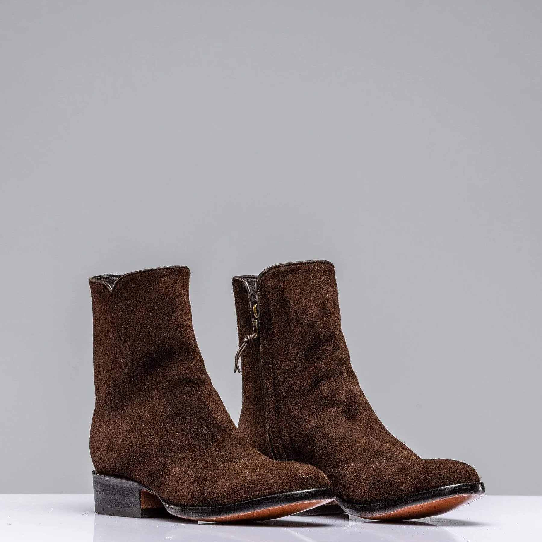 Chocolate Round Toe Zorro