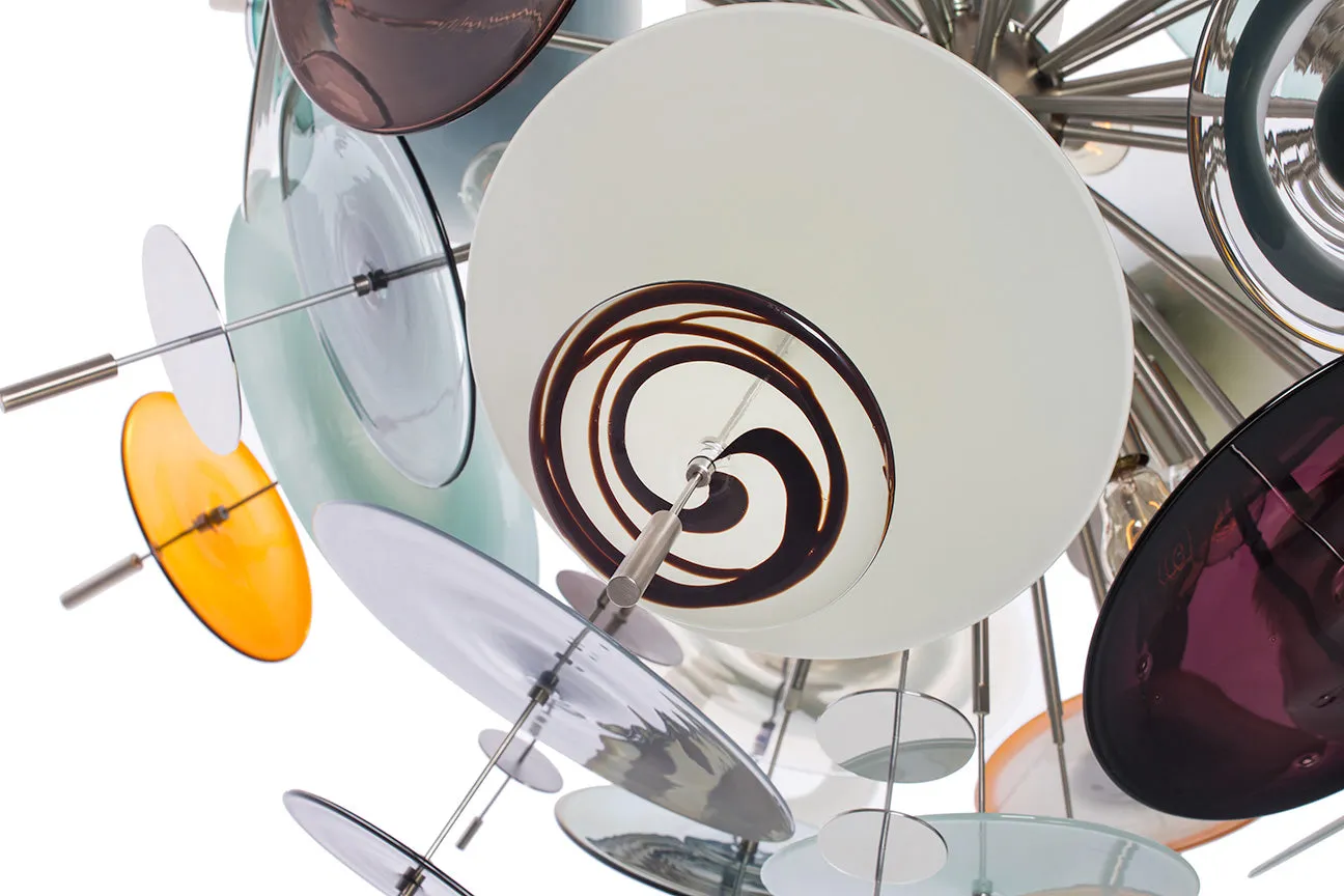Confetti Glass Pendant Light - Candy