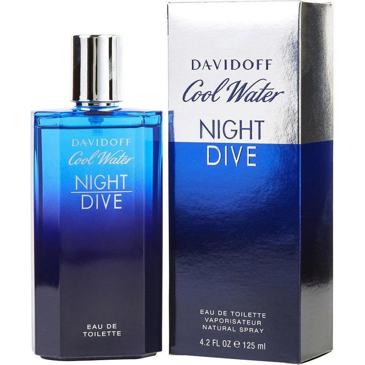 COOL WATER NIGHT DIVE Davidoff Men 4.2 oz edt NEW IN BOX