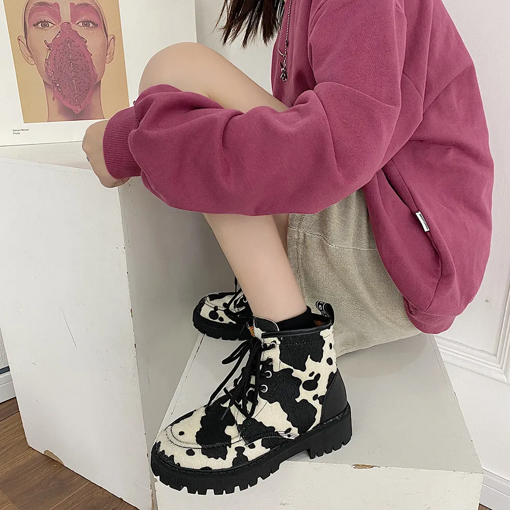 Cow Martin boots KF81735