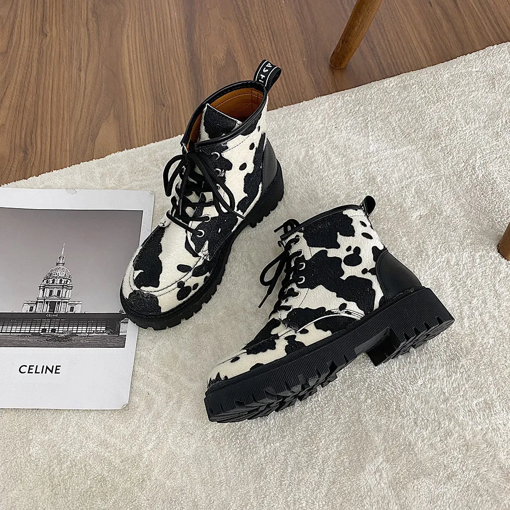 Cow Martin boots KF81735