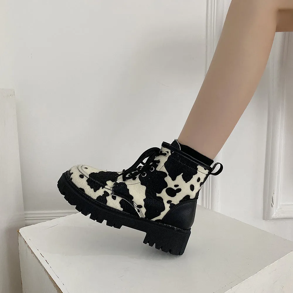 Cow Martin boots KF81735