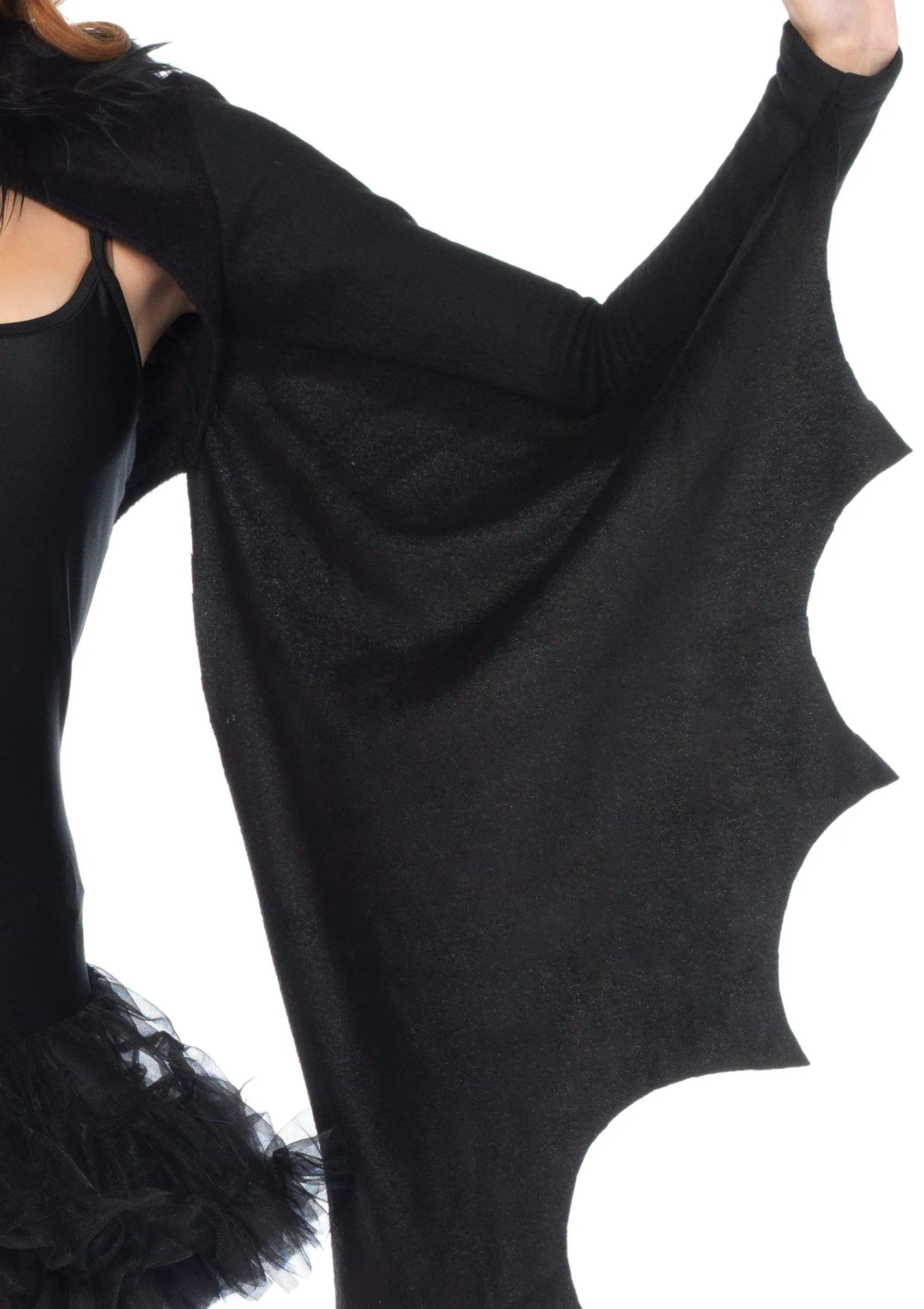 Cozy Bat Wing Shrug and Ear Set