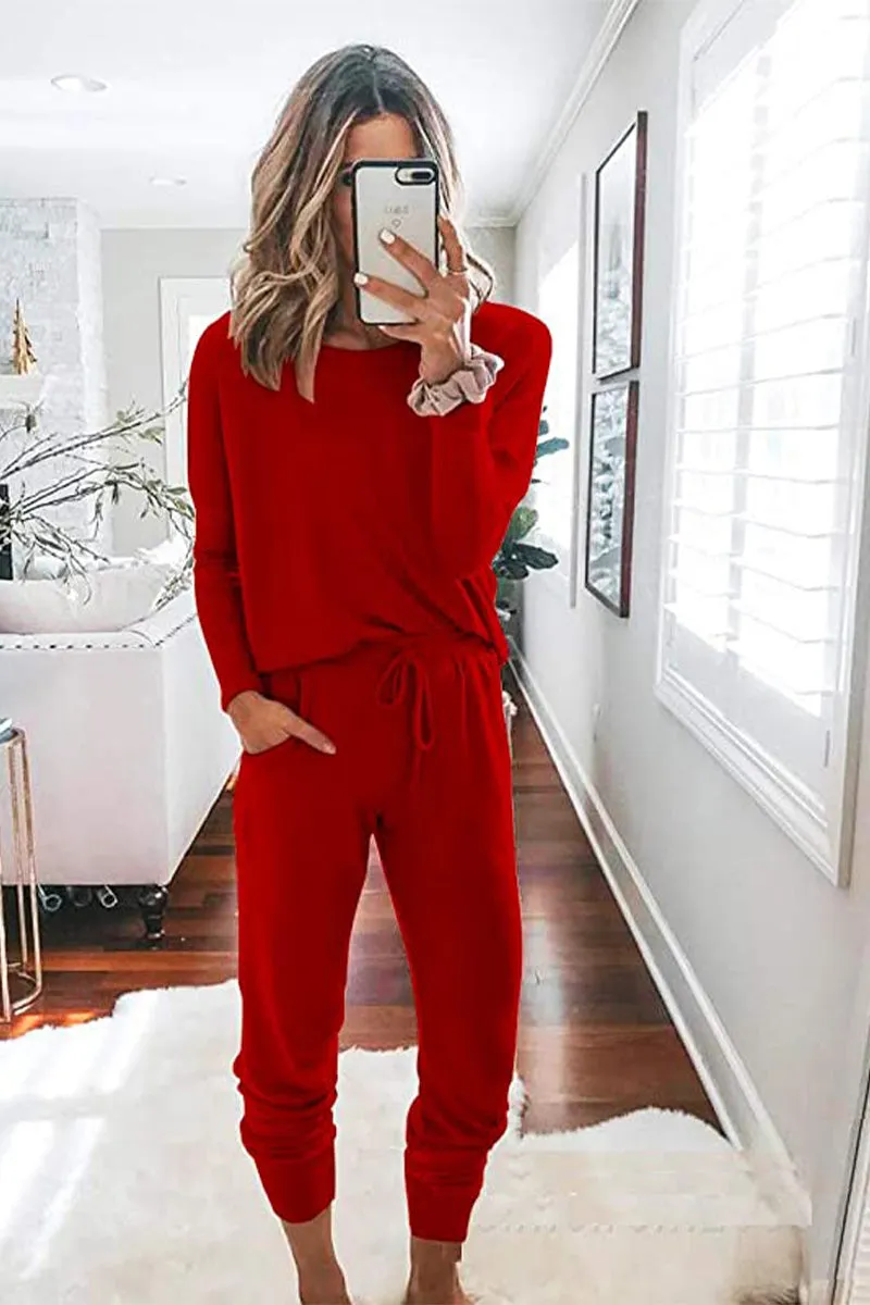 Cozy Chic Two-Piece Sweatsuit Set