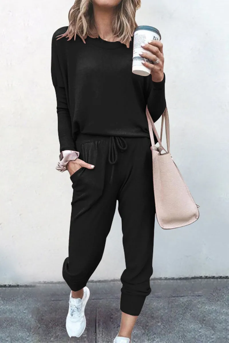 Cozy Chic Two-Piece Sweatsuit Set