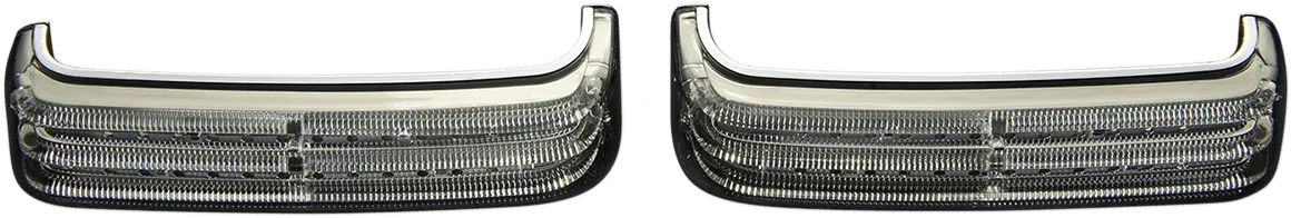 Custom Dynamics PB-SBSEQ-SS8-BS Probeam Sequential LED Saddlebag Light - Gloss Black With Smoke Lens