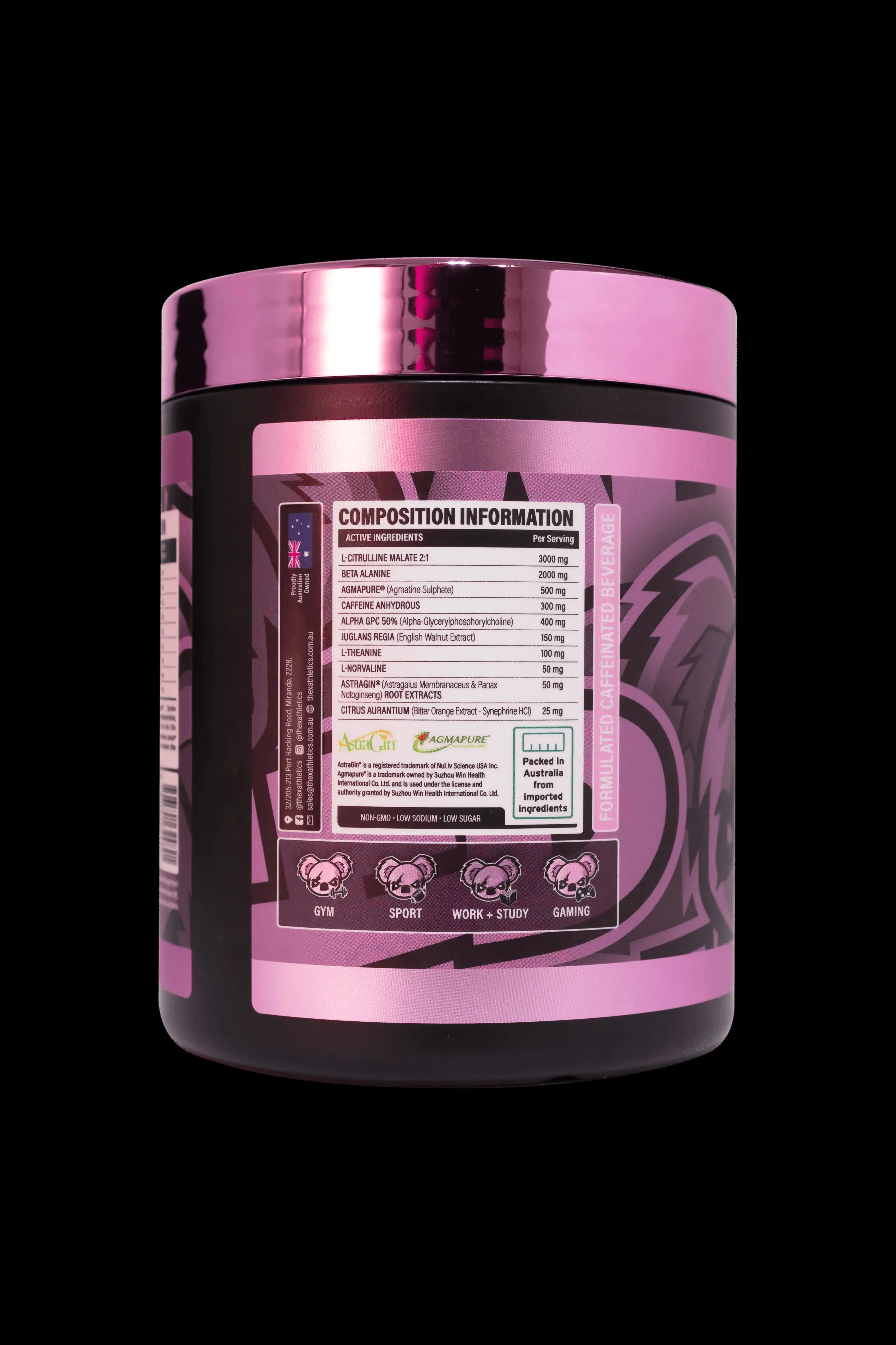 Dialed Pre Workout by The X Athletics