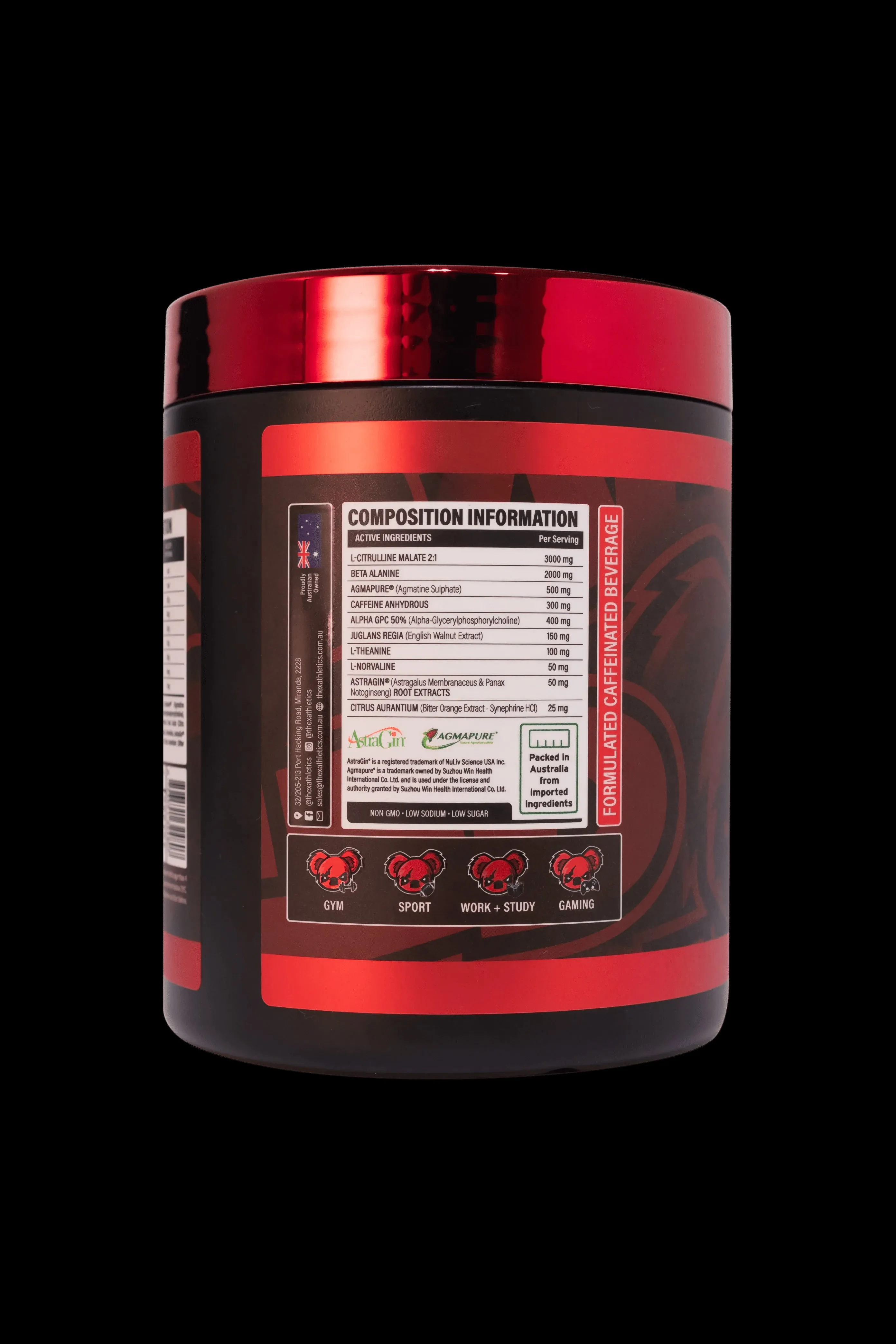 Dialed Pre Workout by The X Athletics