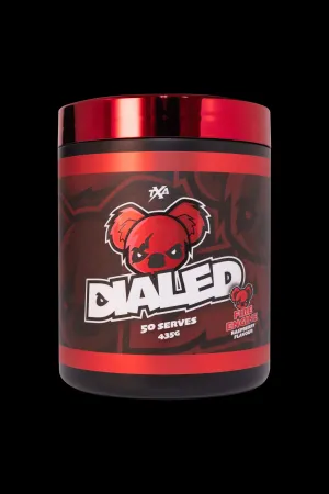 Dialed Pre Workout by The X Athletics