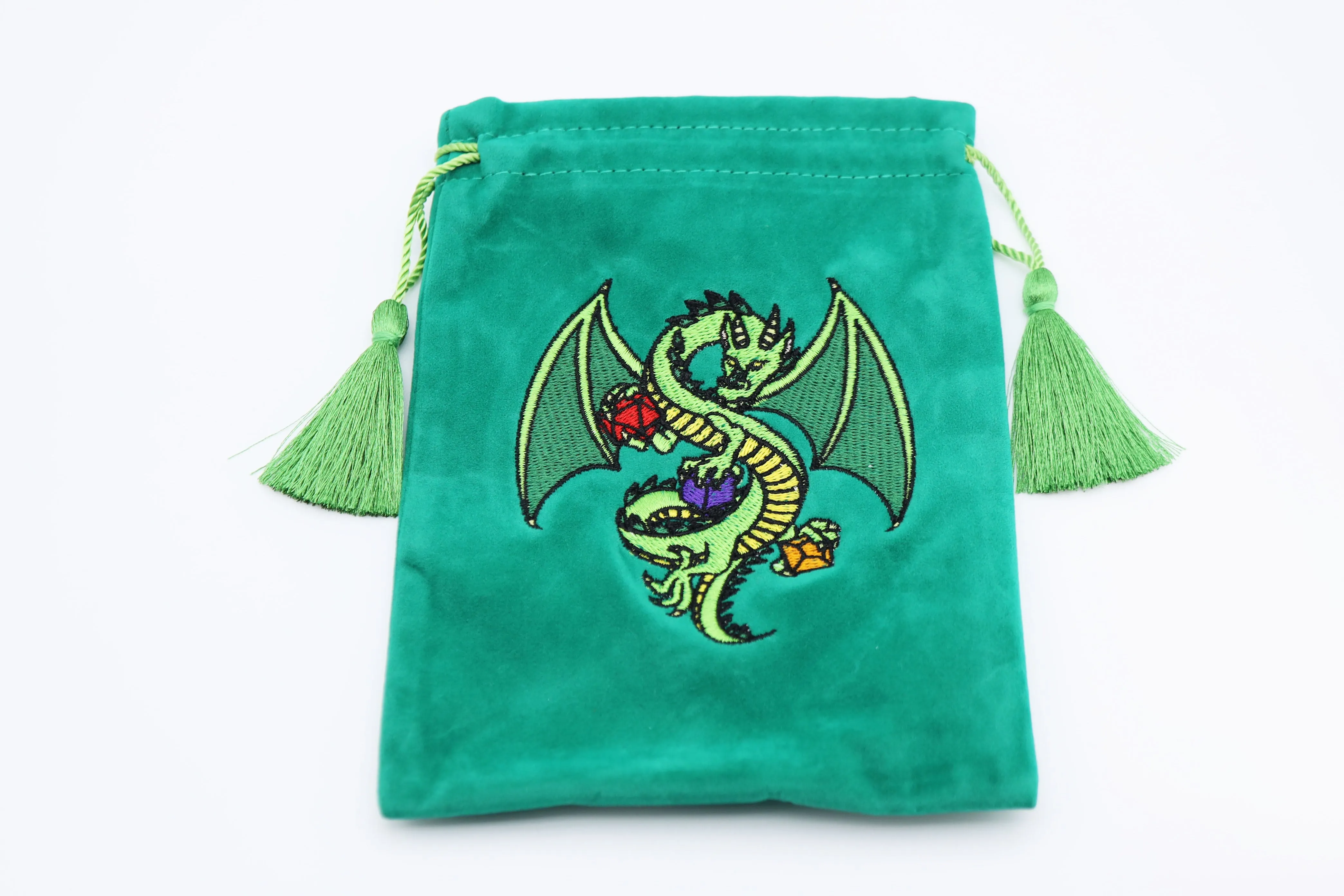 Dice Bag - Green Dragon