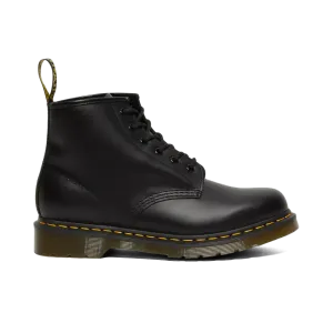 Dr. Marten Yellow Stitch Smooth Leather Boot 'Black'